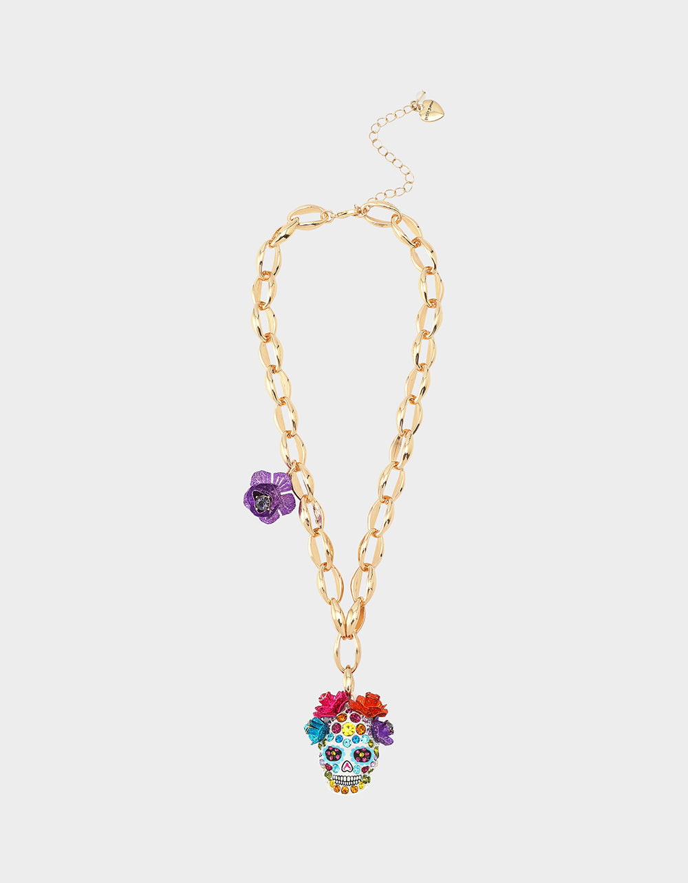 Halloween Betsey Johnson Sugar Skull Necklace Betsey Johnson
