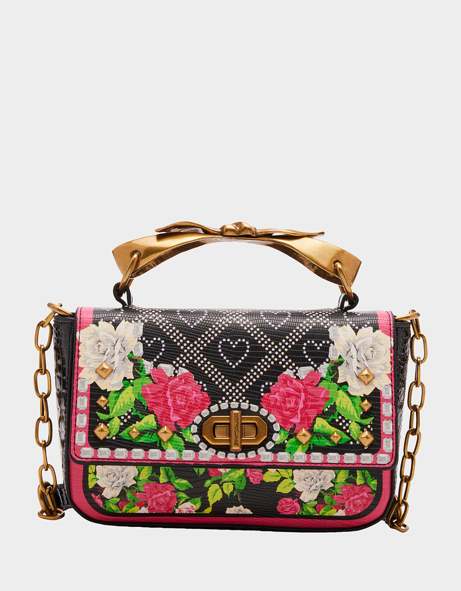 CAN YOU HANDLE IT MINI FLORAL - Betsey Johnson