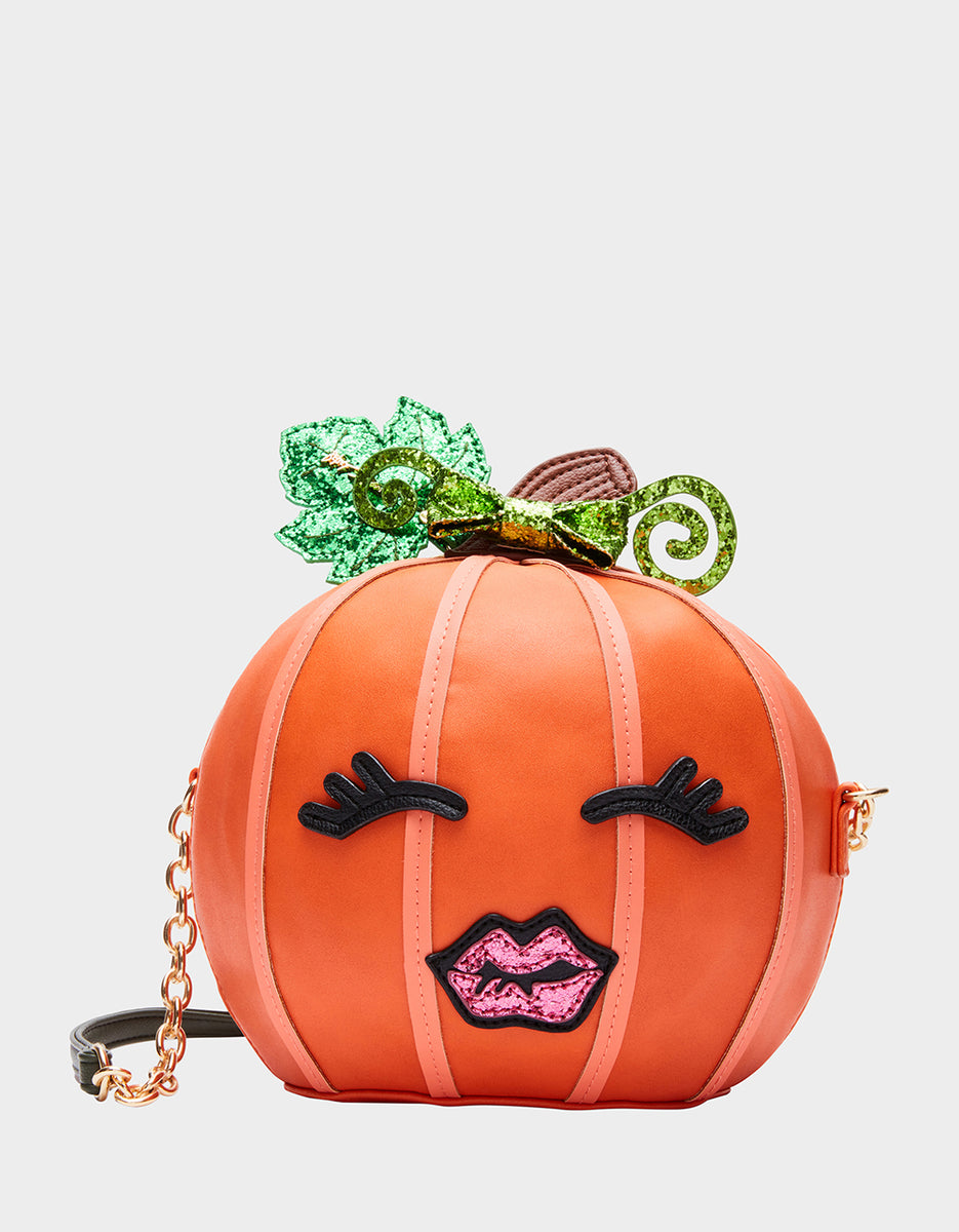 Liquid Glitter Crossbody Bag - The Great Pumpkin