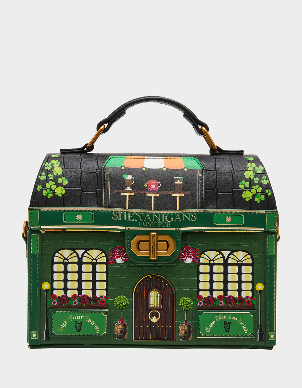 小物 NICENESS RICHIE KITSCH SHANANIGANS PUB BLACK/MULTI Women's St.Patrick's Day Pub