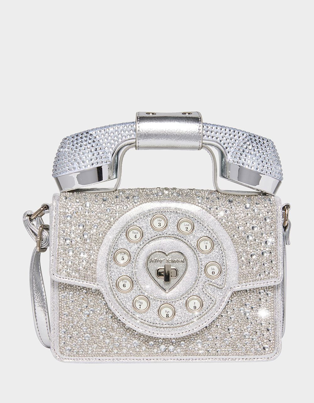 KITSCH MILLION STARS PHONE BAG SILVER | Silver Phone Bag – Betsey
