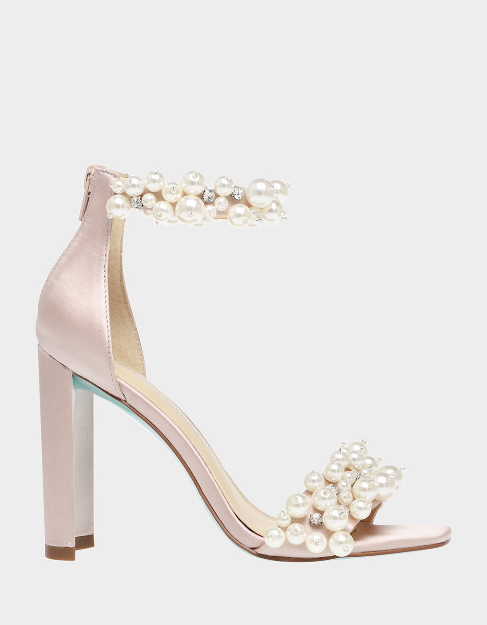 betsey johnson rose gold heels
