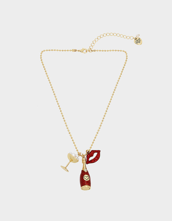 Betsey Johnson Red Necklaces | ShopStyle