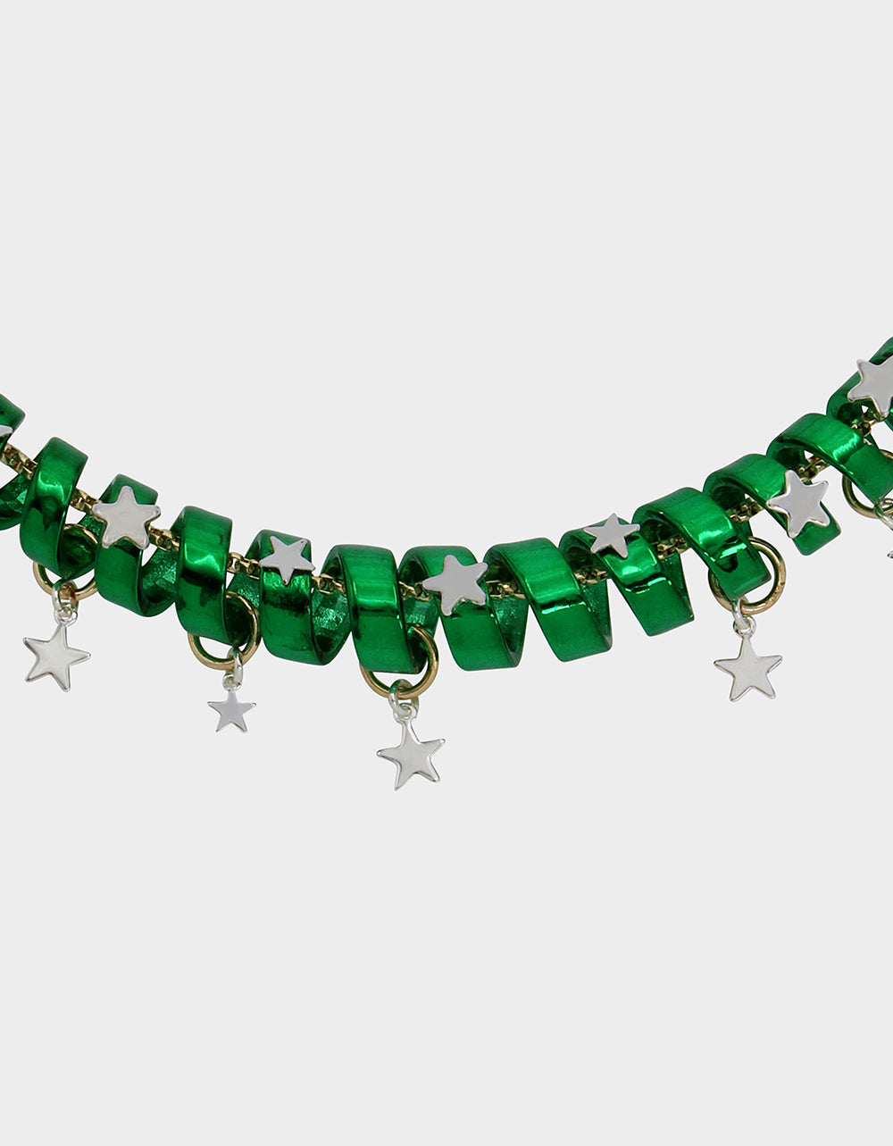BETSEYS HOLIDAY COIL NECKLACE GREEN - view 2