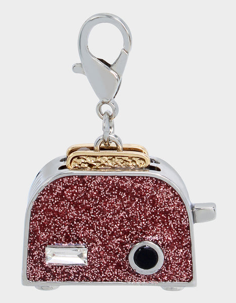 DEAR BETSEY TOASTER NECKLACE PINK - JEWELRY - Betsey Johnson