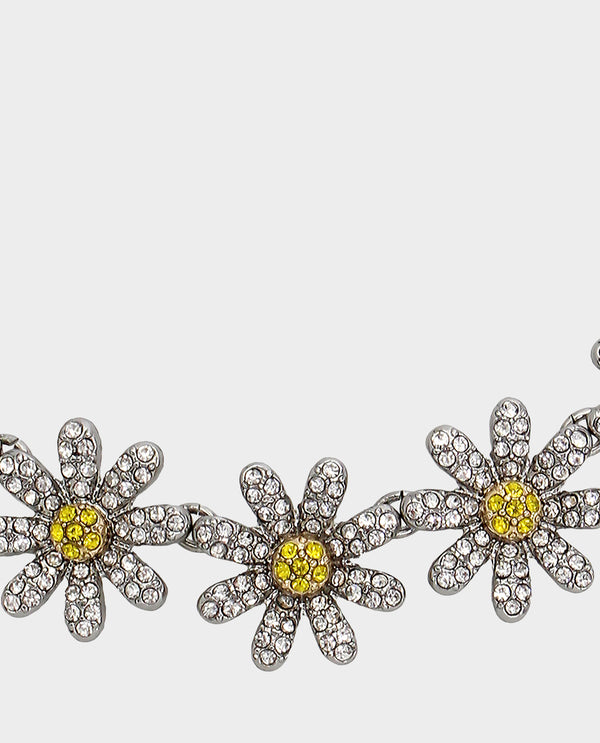 OHH A DAISY FRONTAL NECKLACE YELLOW - JEWELRY - Betsey Johnson