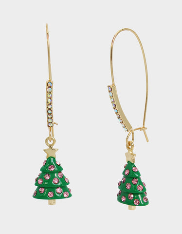 Betsey selling Johnson Christmas tree cookie