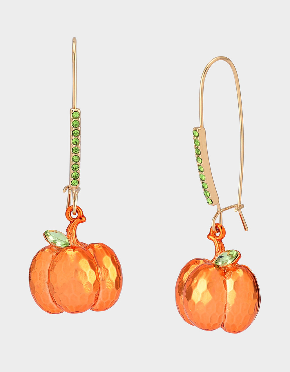 PUMPKIN DROP EARRINGS ORANGE - JEWELRY - Betsey Johnson