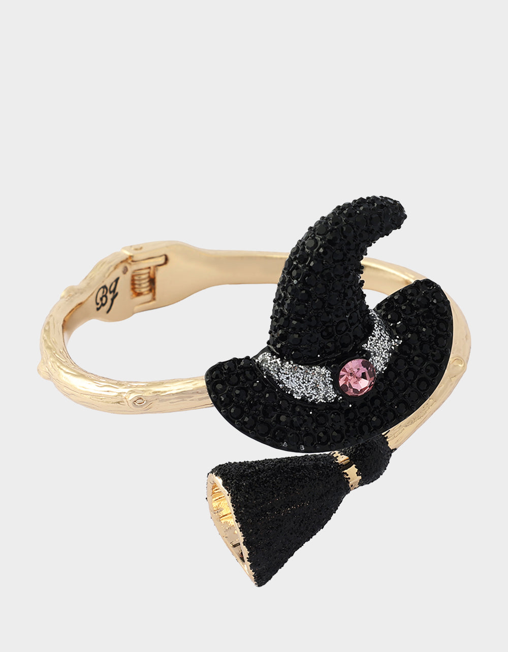 WITCH HAT HINGE BANGLE PINK - view 4