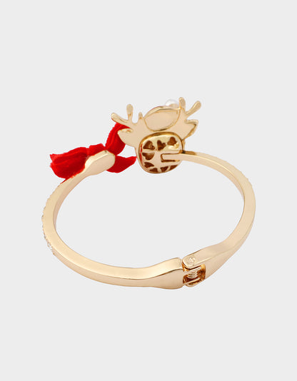 REINDEER BOW HINGE BRACELET