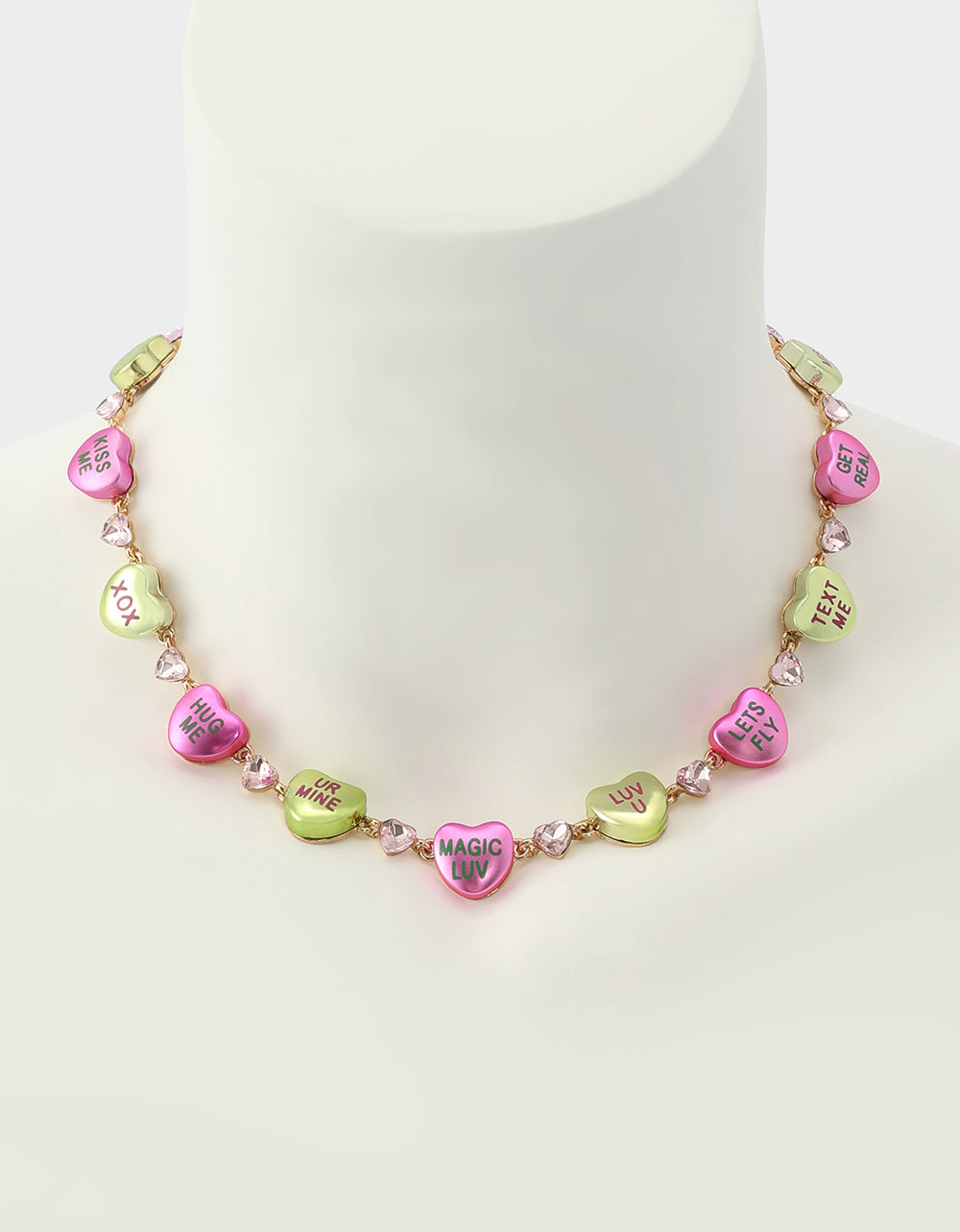 POPULAR HEART NECKLACE MULTI - JEWELRY - Betsey Johnson