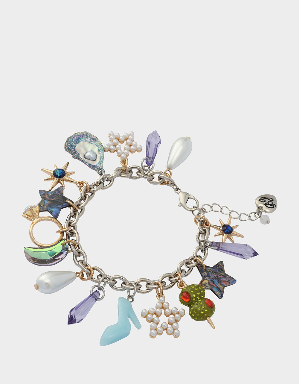 CELESTIAL SOIREE CHARM BRACELET MULTI - JEWELRY - Betsey Johnson