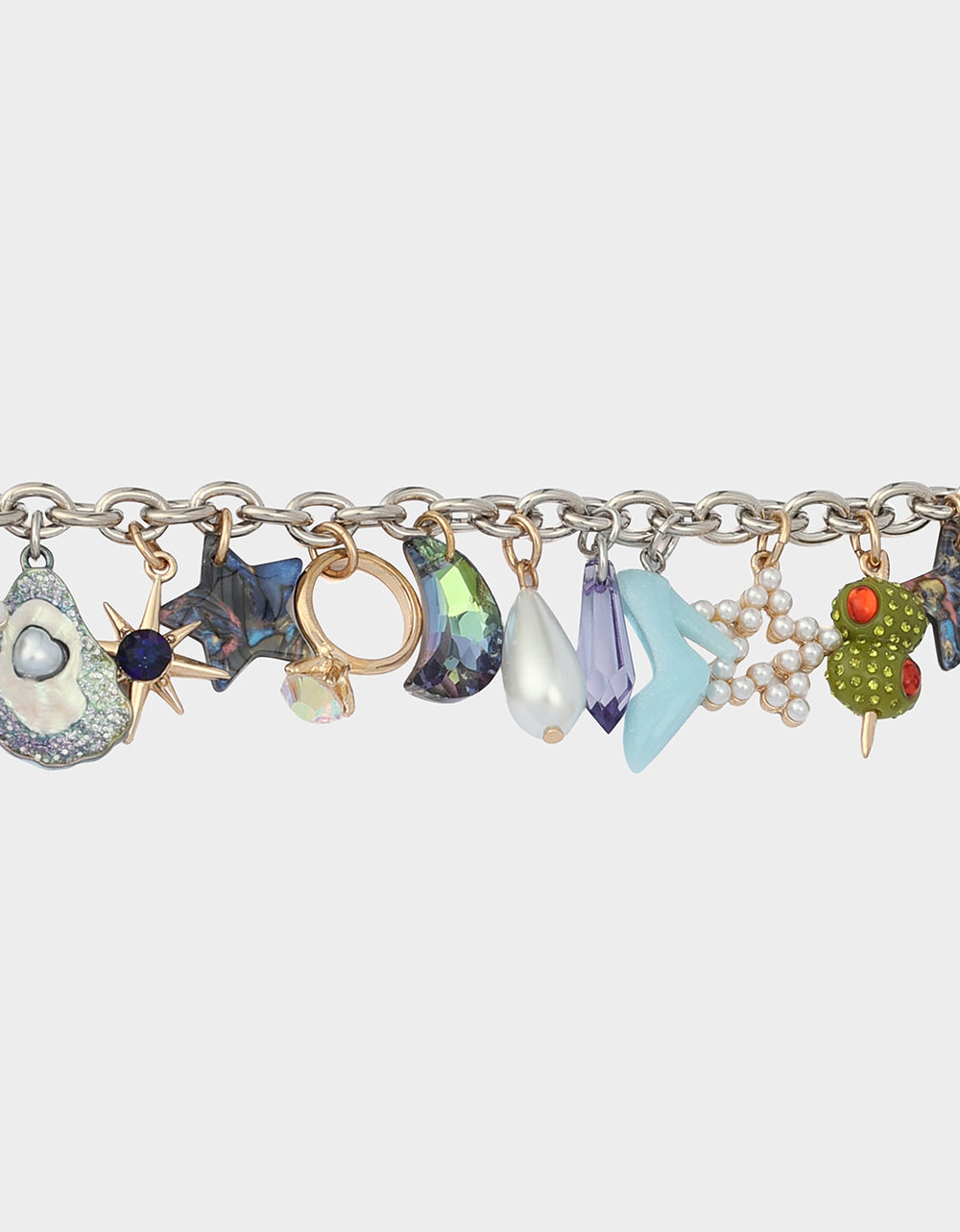 CELESTIAL SOIREE CHARM BRACELET MULTI - JEWELRY - Betsey Johnson