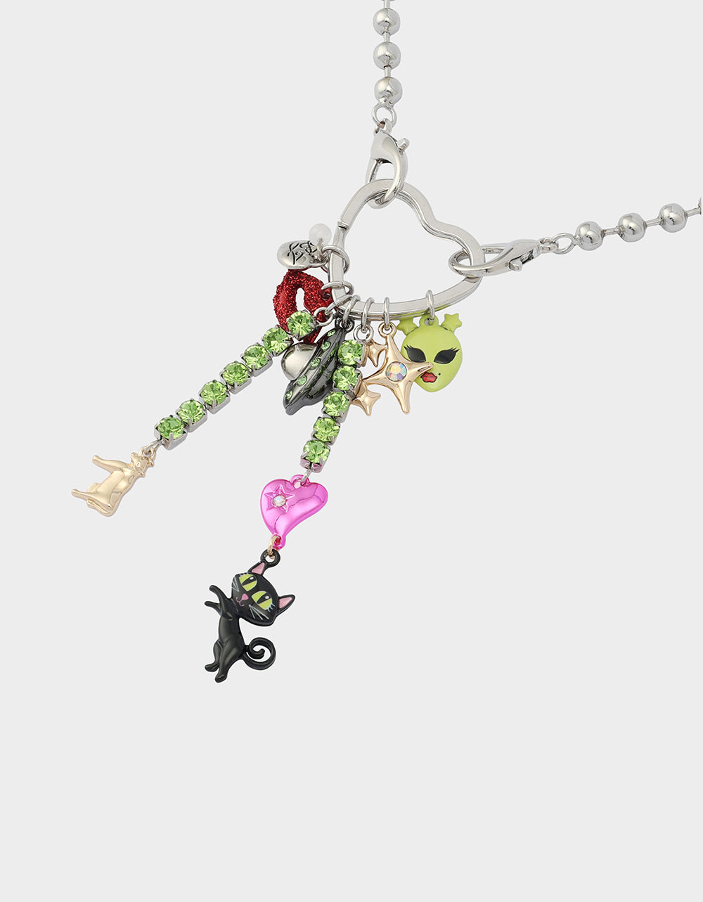 ALIEN PEARL PENDANT MULTI - JEWELRY - Betsey Johnson