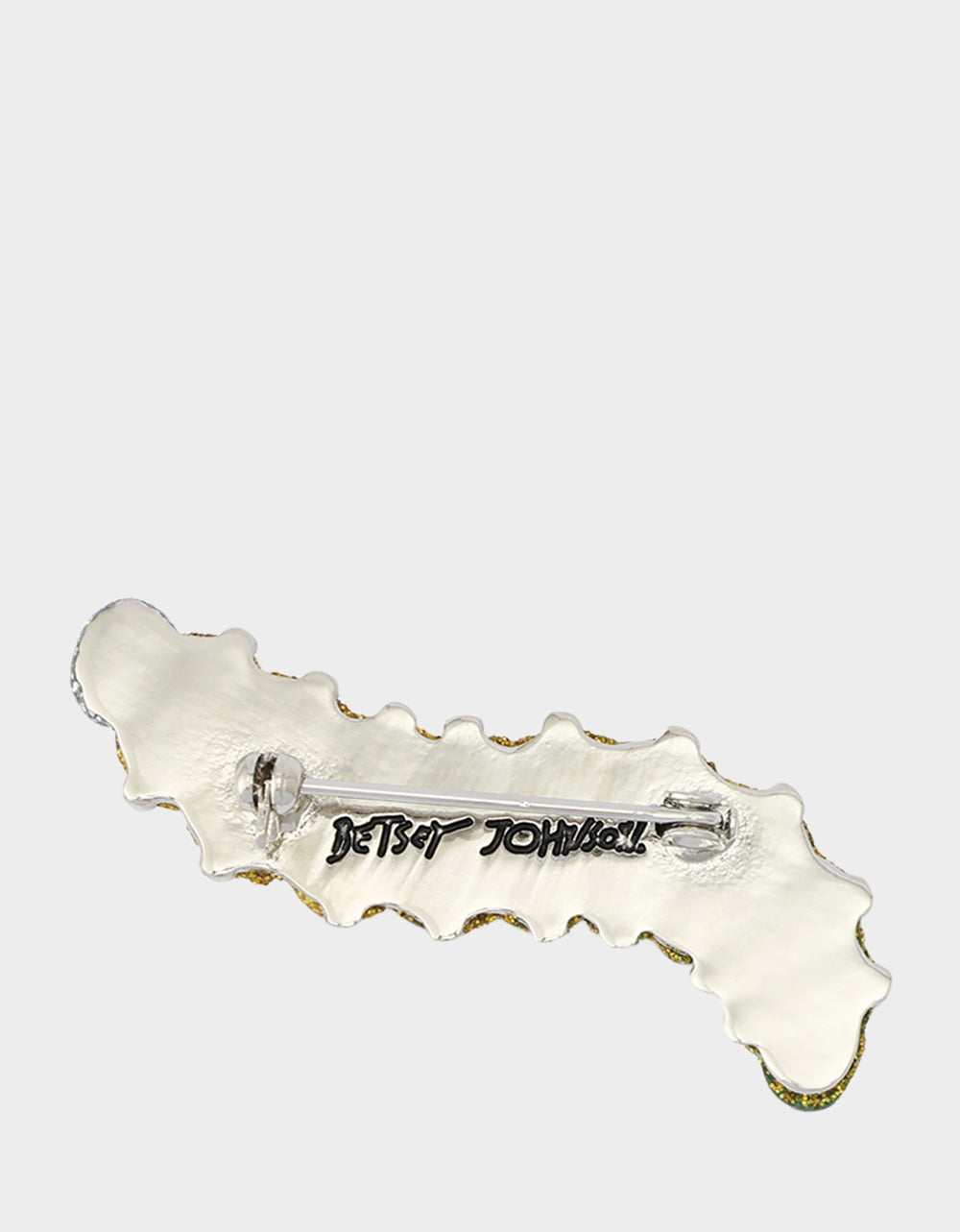 WORM BROOCH GREEN - JEWELRY - Betsey Johnson - view 3
