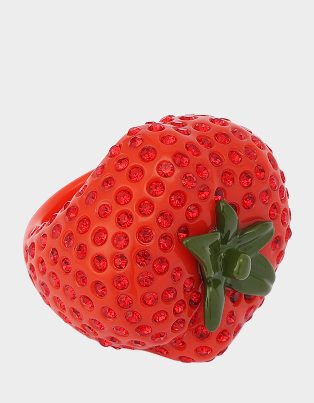 TOMATO COCKTAIL RING RED - JEWELRY - Betsey Johnson