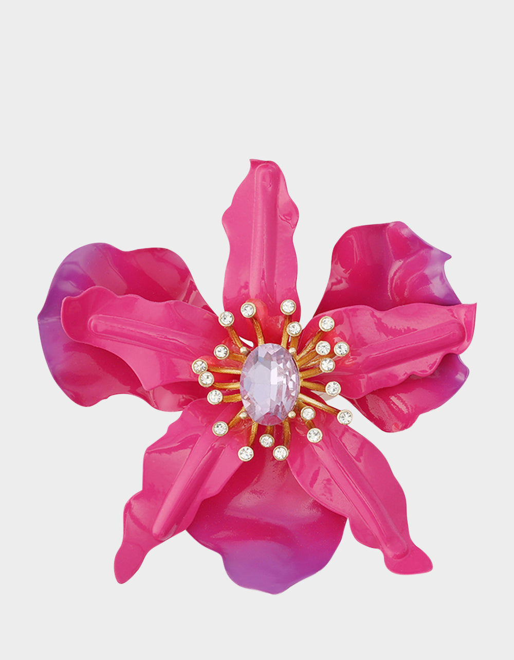 ORCHID COCKTAIL RING PINK - JEWELRY - Betsey Johnson