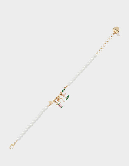 GOLF FLEX BRACELET GREEN - JEWELRY - Betsey Johnson