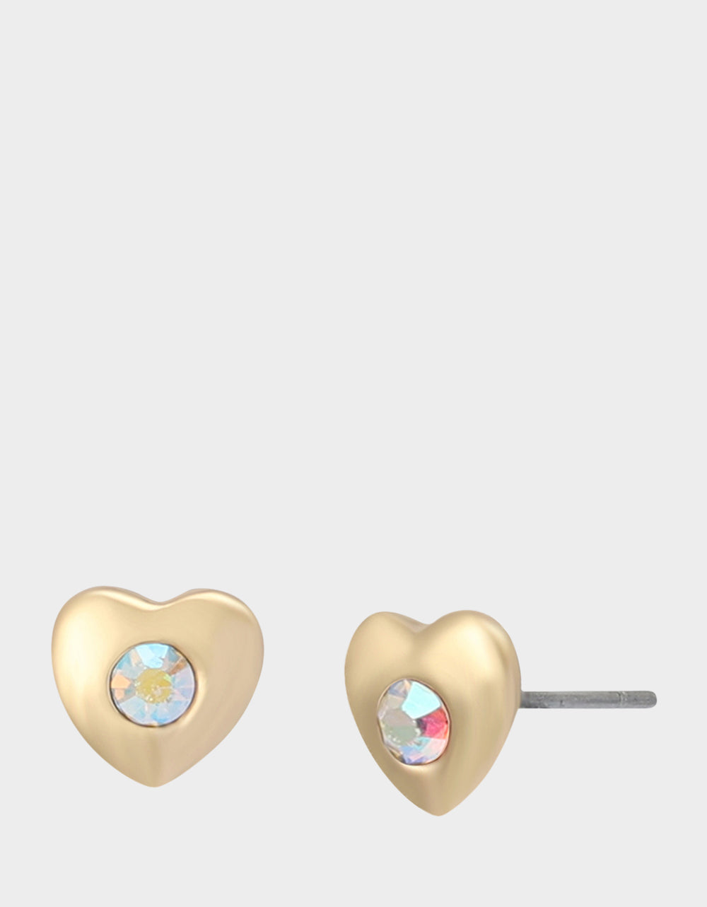Heart Studs Crystal