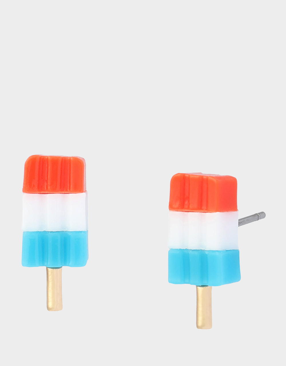 POPSICLE STUD EARRINGS BLUE - JEWELRY - Betsey Johnson