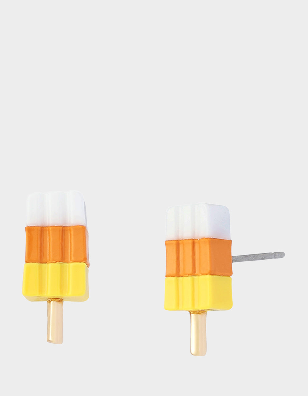 POPSICLE STUD EARRINGS ORANGE - ACCESSORIES - Betsey Johnson