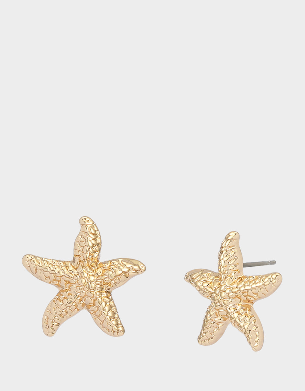STARFISH STUD EARRINGS GOLD - JEWELRY - Betsey Johnson