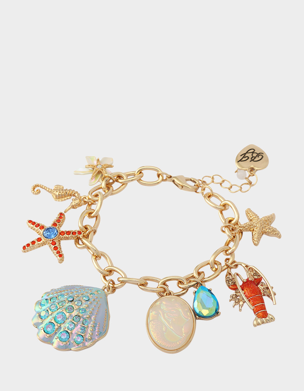 SEALIFE CHARM FLEX BRACELET BLUE - JEWELRY - Betsey Johnson - view 2