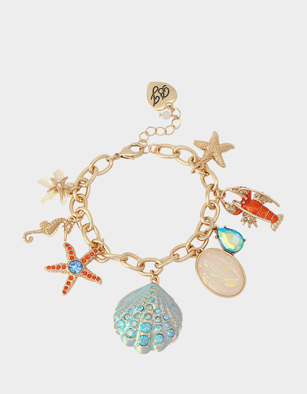 SEALIFE CHARM FLEX BRACELET BLUE - JEWELRY - Betsey Johnson