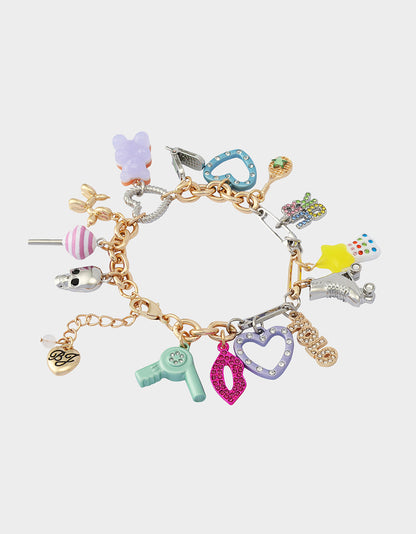 RETRO CHARM FLEX BRACELET MULTI - JEWELRY - Betsey Johnson