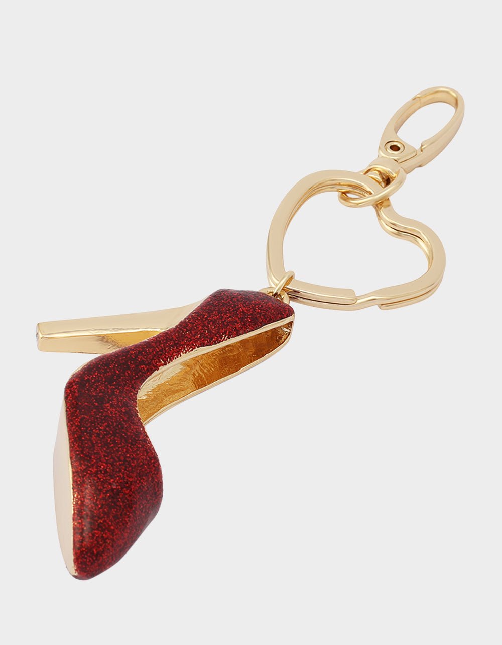 HEEL BAG CHARM RED - HANDBAGS - Betsey Johnson - view 2