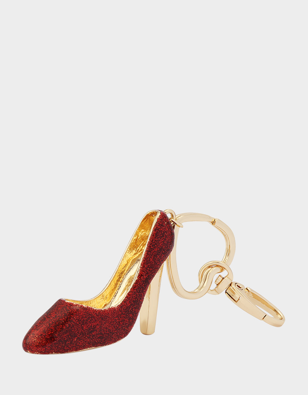 HEEL BAG CHARM RED - HANDBAGS - Betsey Johnson - view 4