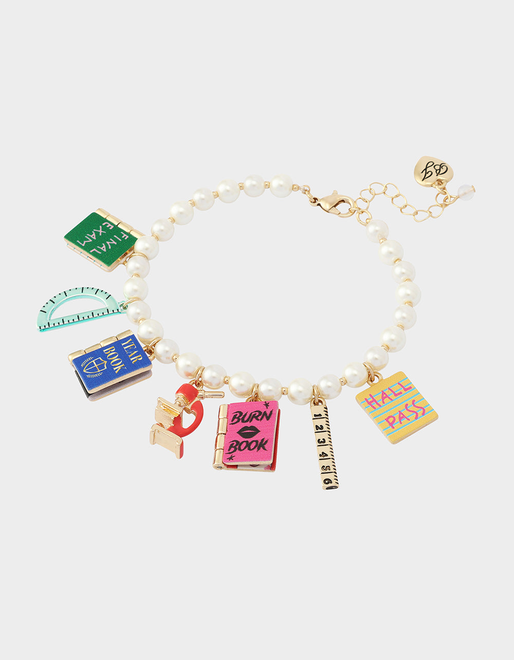 SCHOOL SUPPLIES CHARM FLEX BRACELET MULTI - view 2