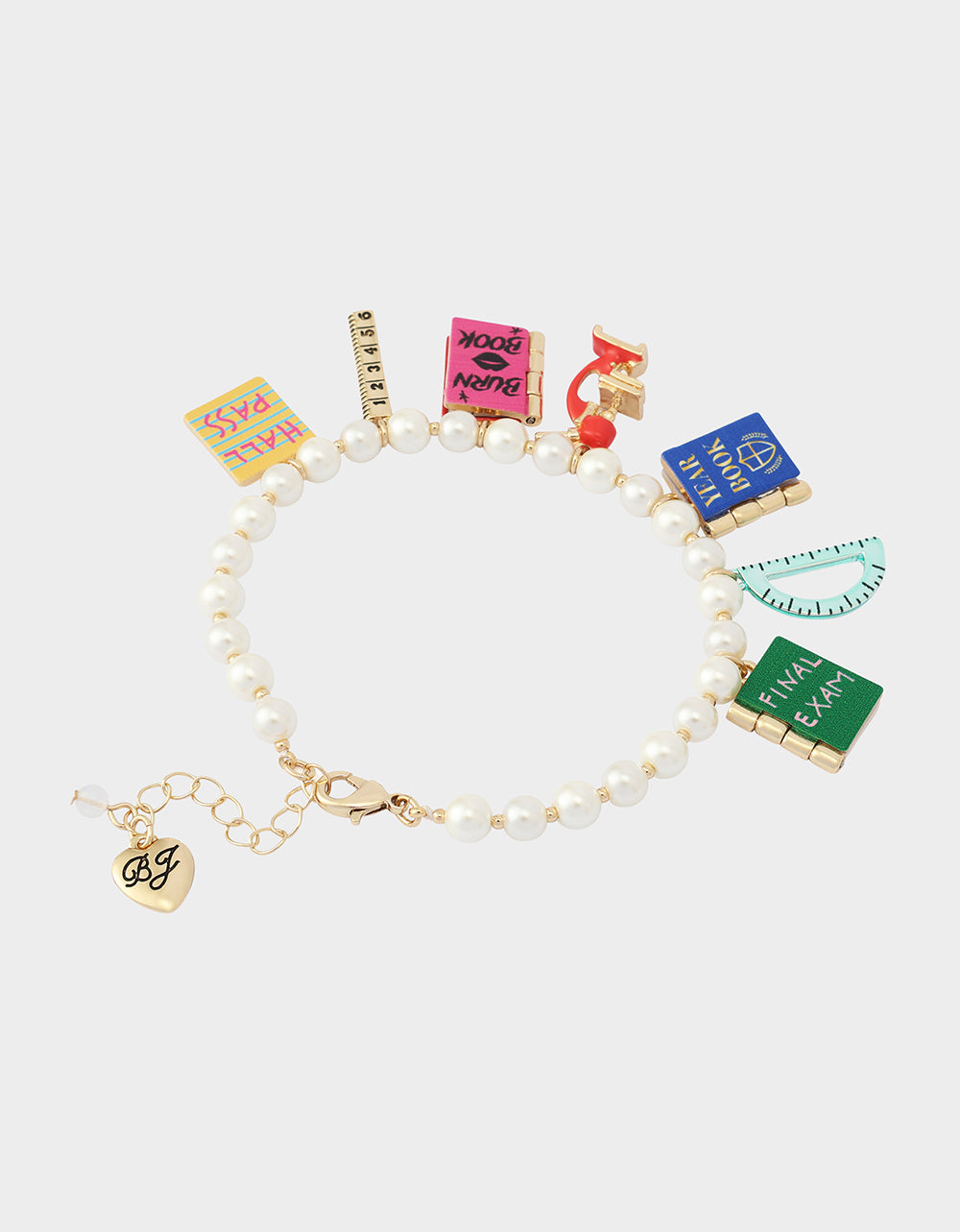 SCHOOL SUPPLIES CHARM FLEX BRACELET MULTI - view 3