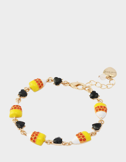 CANDY CORN FLEX BRACELET ORANGE - JEWELRY - Betsey Johnson