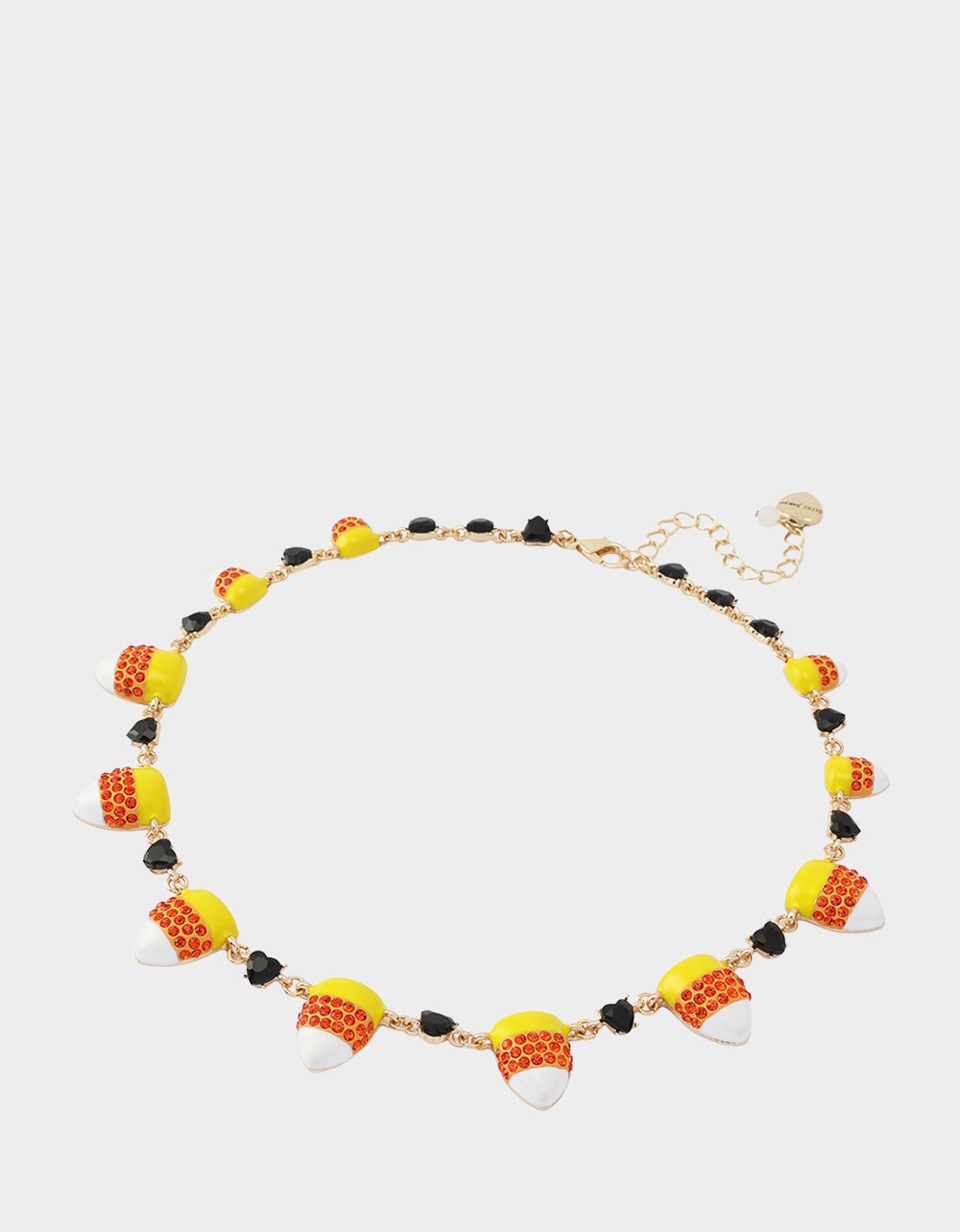 CANDY CORN FRONTAL NECKLACE ORANGE - view 2