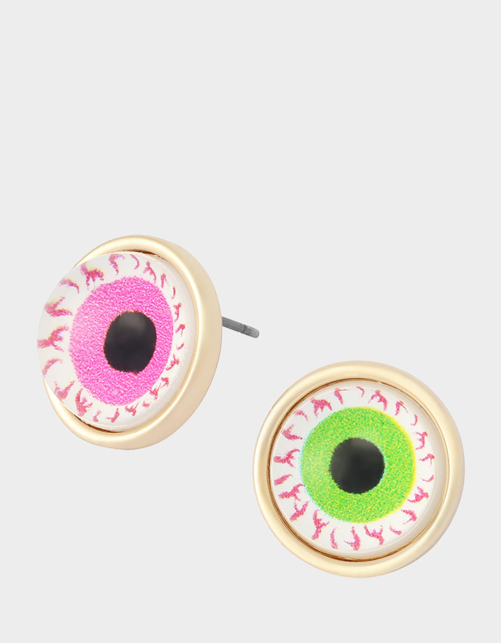 EYEBALL STUD EARRING MULTI - JEWELRY - Betsey Johnson - view 3
