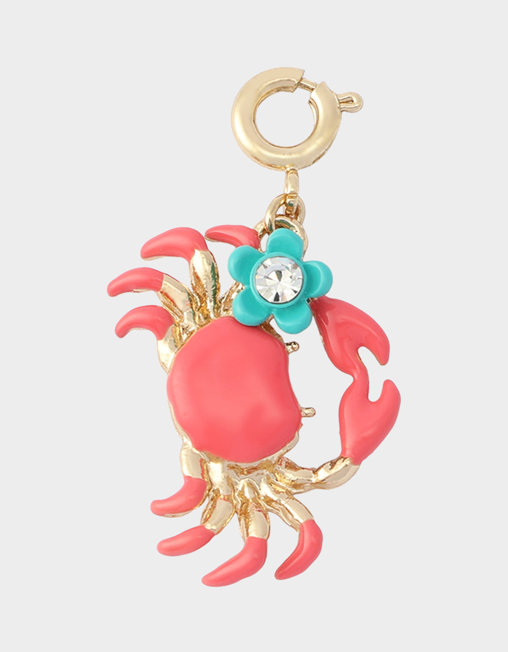 CANCER CHARM PENDANT CORAL - JEWELRY - Betsey Johnson - view 4