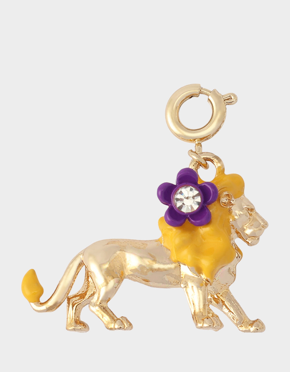 LEO CHARM PENDANT YELLOW - JEWELRY - Betsey Johnson - view 4