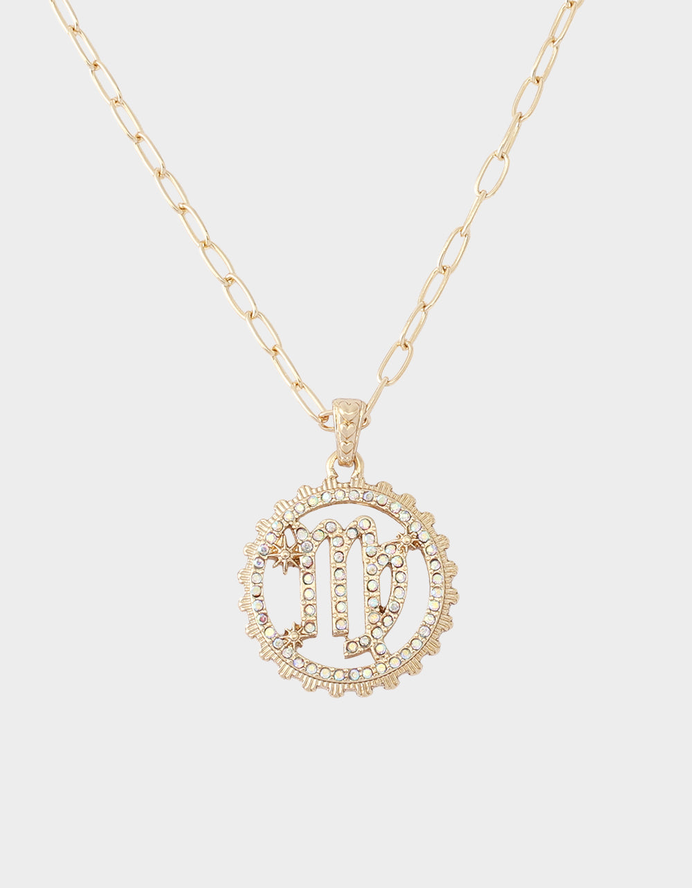 VIRGO CHARM PENDANT PINK - JEWELRY - Betsey Johnson - view 3