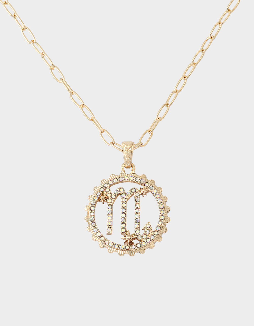 SCORPIO CHARM PENDANT PINK - JEWELRY - Betsey Johnson - view 3