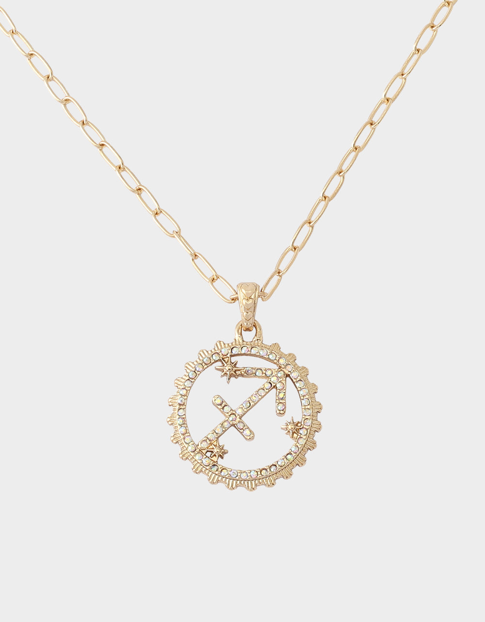 SAGITTARIUS CHARM PENDANT PURPLE - JEWELRY - Betsey Johnson - view 3