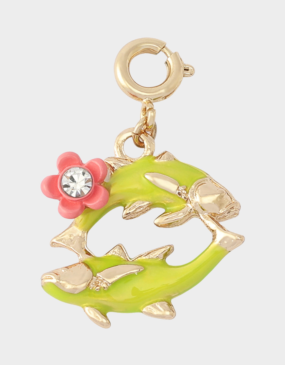 PISCES CHARM PENDANT YELLOW - JEWELRY - Betsey Johnson - view 4