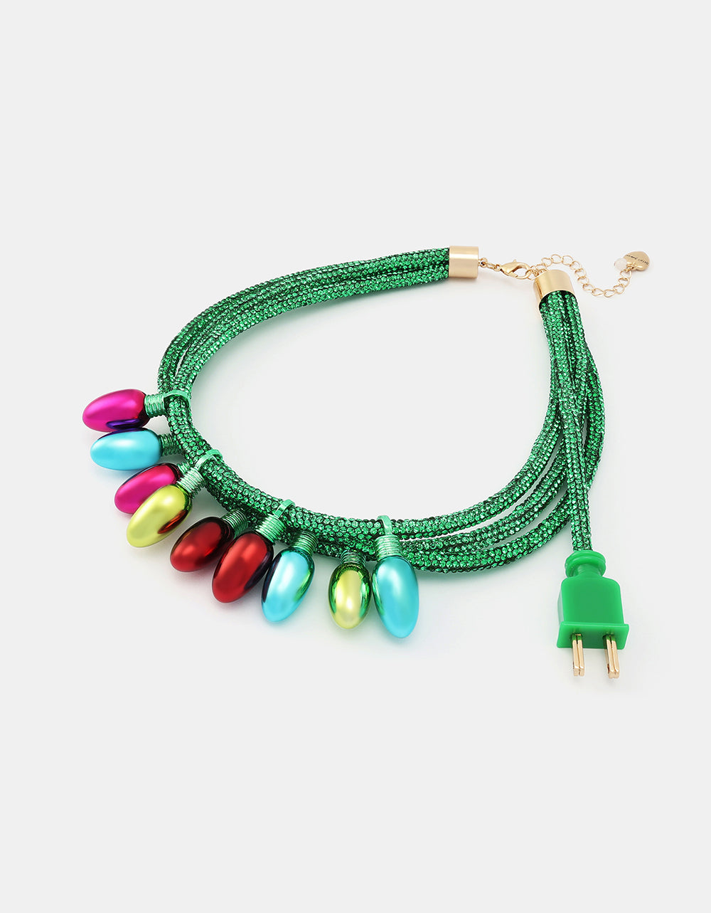 XMAS LIGHTS DRAMA NECKLACE MULTI - JEWELRY - Betsey Johnson - view 2