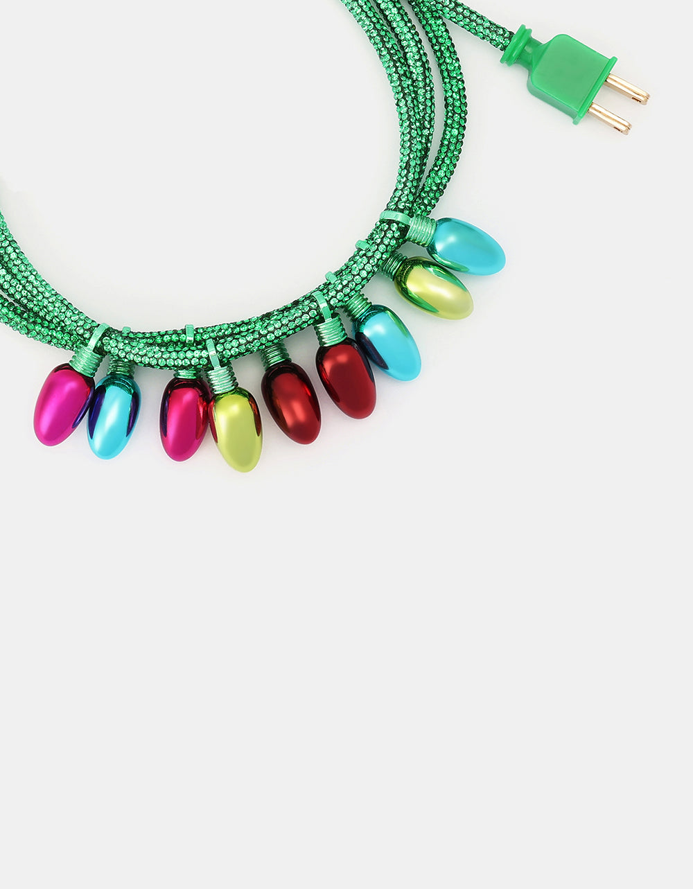 XMAS LIGHTS DRAMA NECKLACE MULTI - JEWELRY - Betsey Johnson - view 3