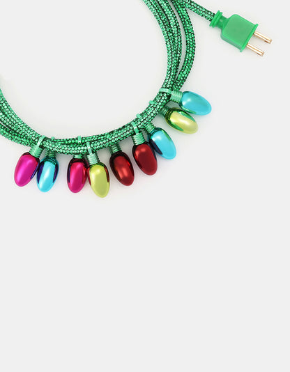 XMAS LIGHTS DRAMA NECKLACE MULTI - JEWELRY - Betsey Johnson