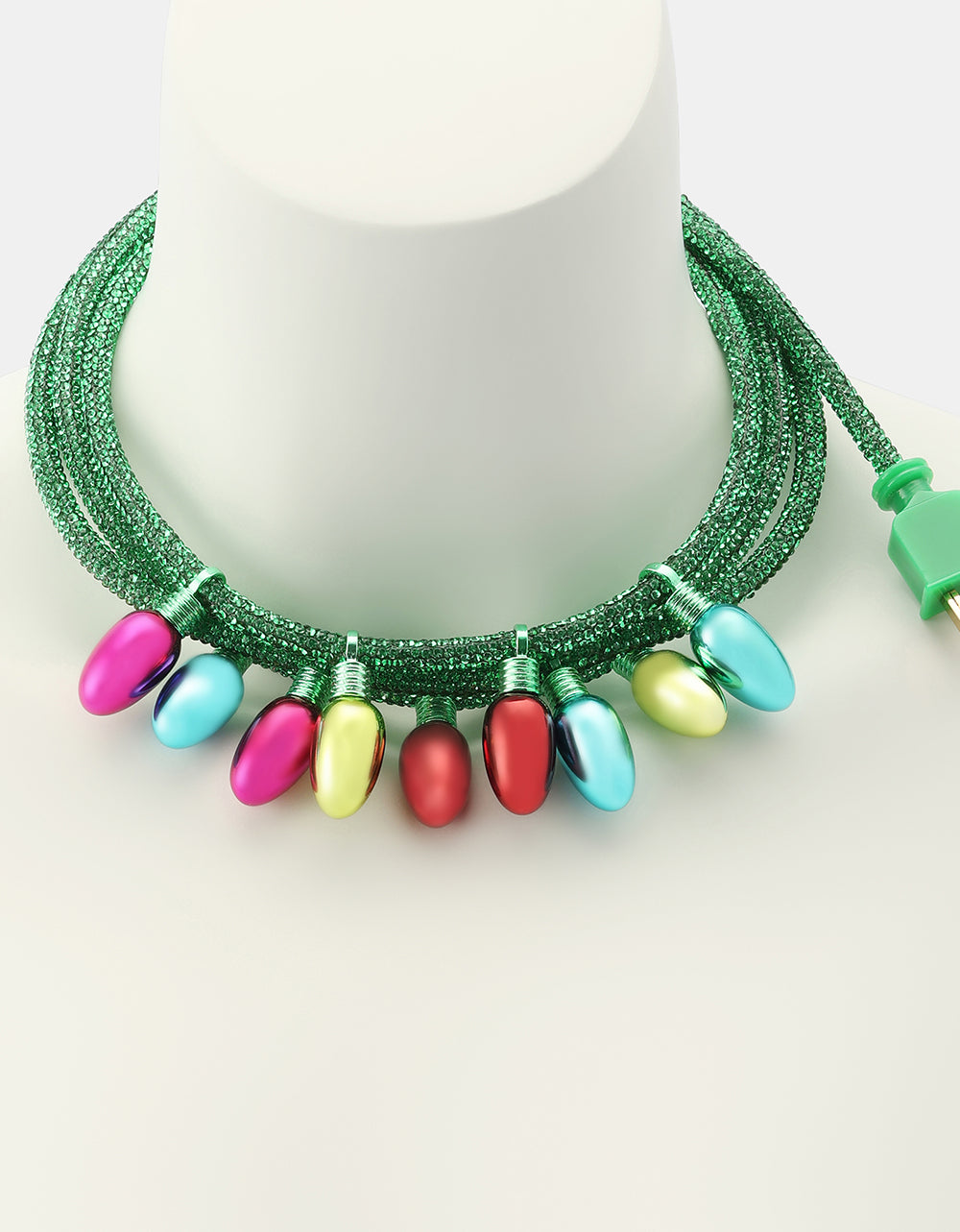 XMAS LIGHTS DRAMA NECKLACE MULTI - JEWELRY - Betsey Johnson - view 4