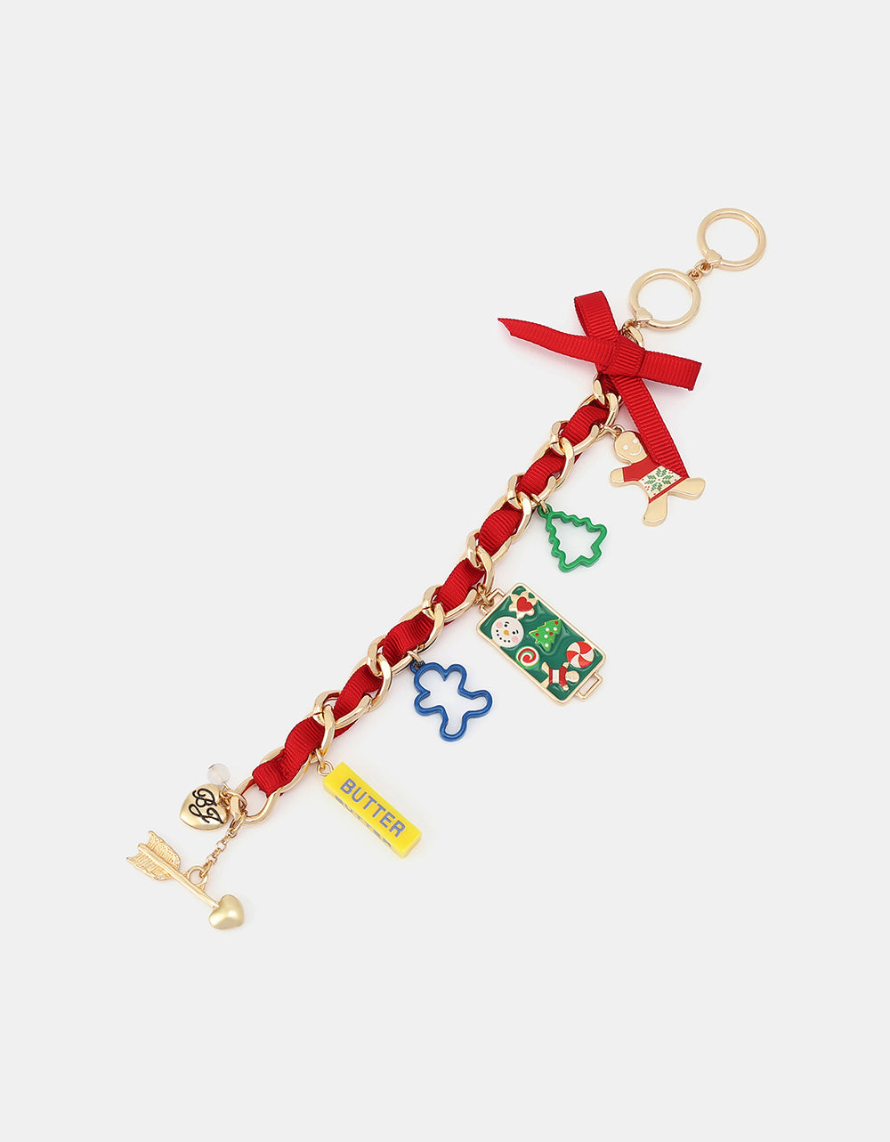 BAKING COOKIES CHARM TOGGLE BRACELET RED - JEWELRY - Betsey Johnson - view 4