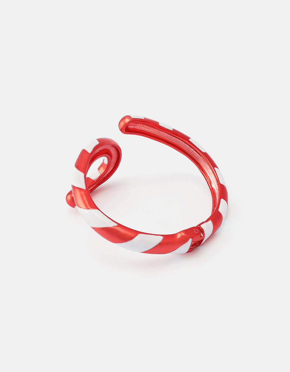 CANDY CANE BYPASS BRACELET RED - JEWELRY - Betsey Johnson - view 3