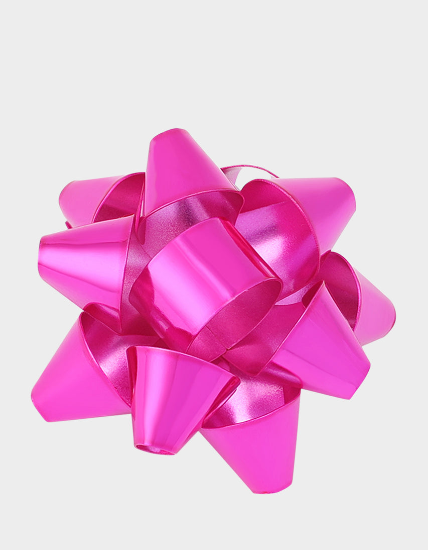 PRESENT BOW BROOCH PINK - JEWELRY - Betsey Johnson