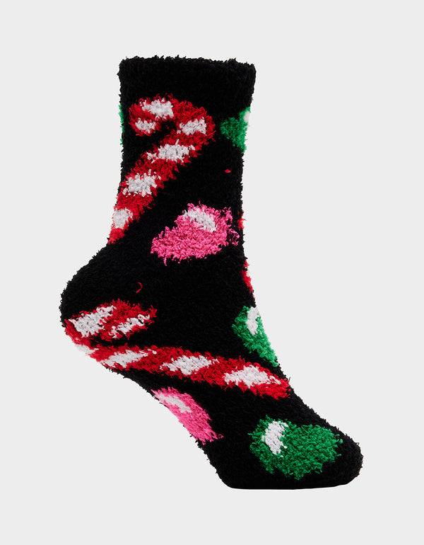 CANDY CANE COZY THREE PACK MULTI - ACCESSORIES - Betsey Johnson